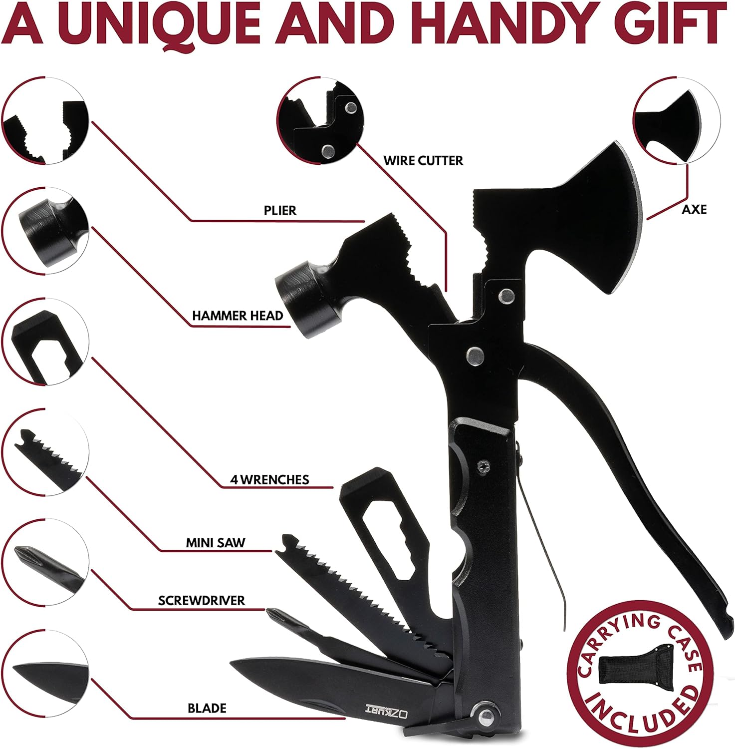 Personalized Hammer Multitool Gift