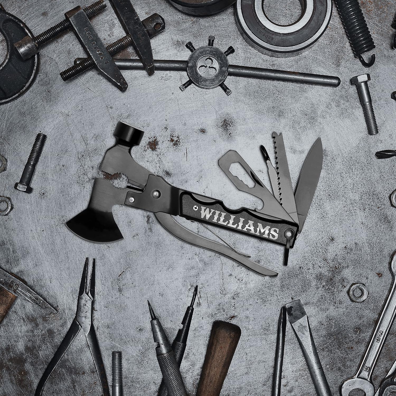 Personalized Hammer Multitool Gift