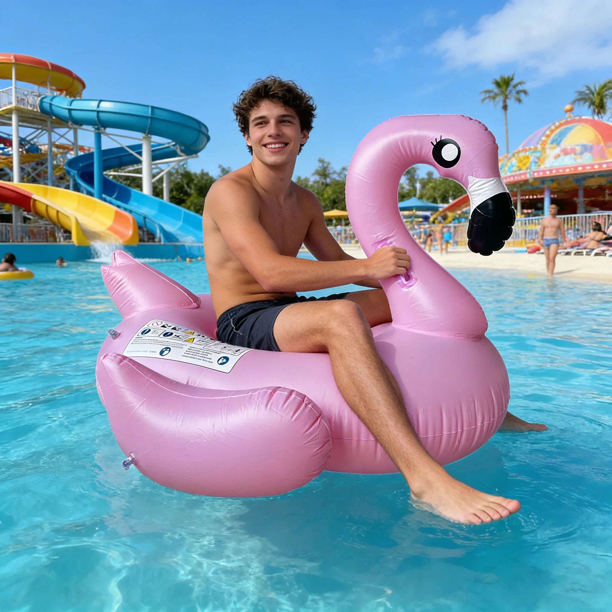 Giant Flamingo Pool Float